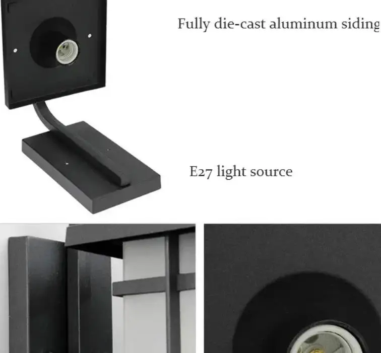 LED outdoor wall lamp outdoor waterproof courtyard lamp modern corridor balcony villa wall lamp 
LED outdoor wall lamp outdoor waterproof courtyard lamp modern corridor balcony villa wall lamp