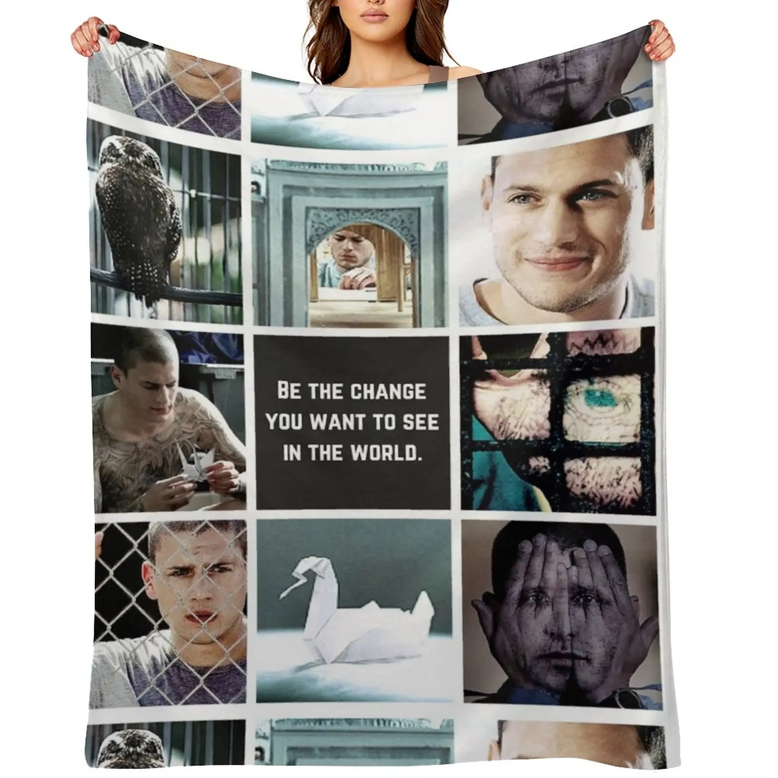Aesthetic: Michael Scofield Throw Blanket Decoratives Soft Luxury St Blankets For Bed Blankets
Aesthetic: Michael Scofield Throw Blanket Decoratives Soft Luxury St Blankets For Bed Blankets