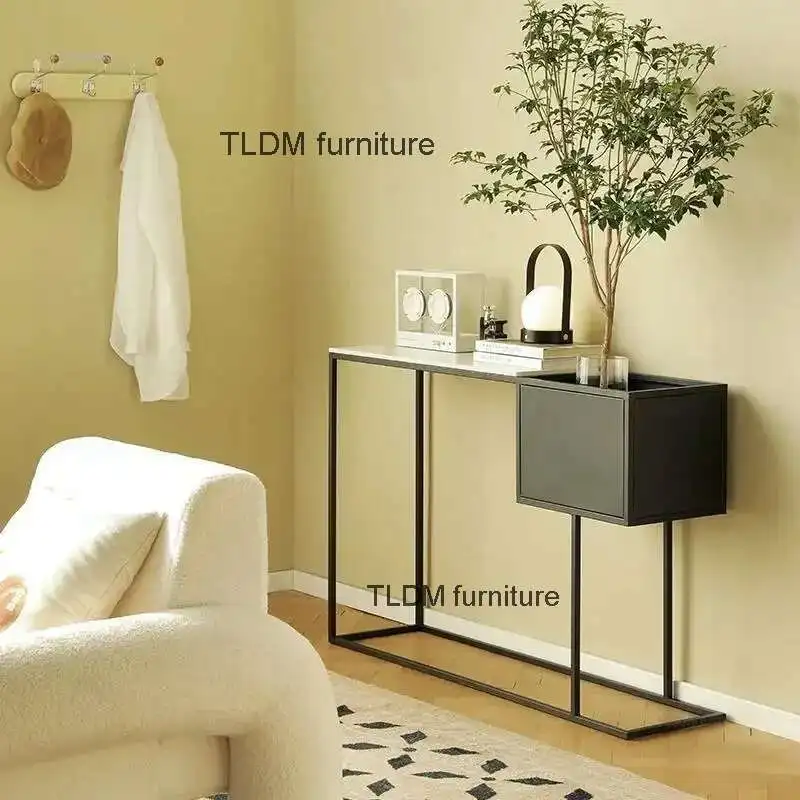 Nordic Marble Console Tables with Flower Rack Living Room Furniture Entrance Console Table Light Luxury Designer Hallway Table
Nordic Marble Console Tables with Flower Rack Living Room Furniture Entrance Console Table Light Luxury Designer Hallway Table