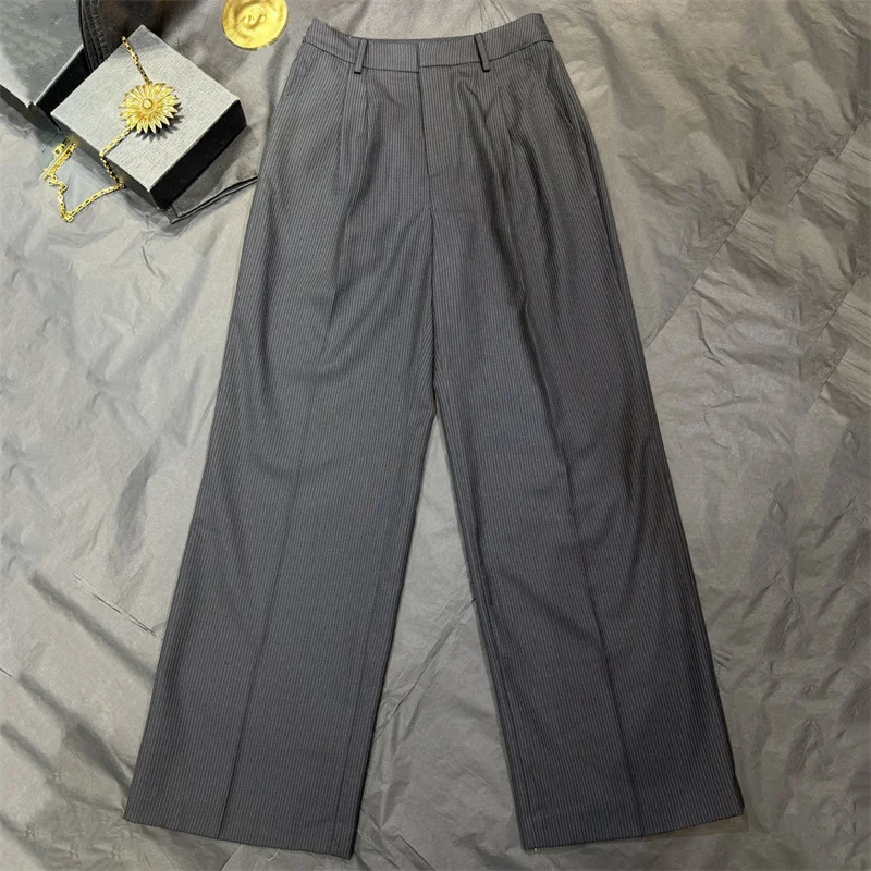 Women's pants New high waisted slim fit straight leg pants for the summer of 2026 Wool blend women's suit pants y2k casual pants
Women's pants New high waisted slim fit straight leg pants for the summer of 2026 Wool blend women's suit pants y2k casual pants