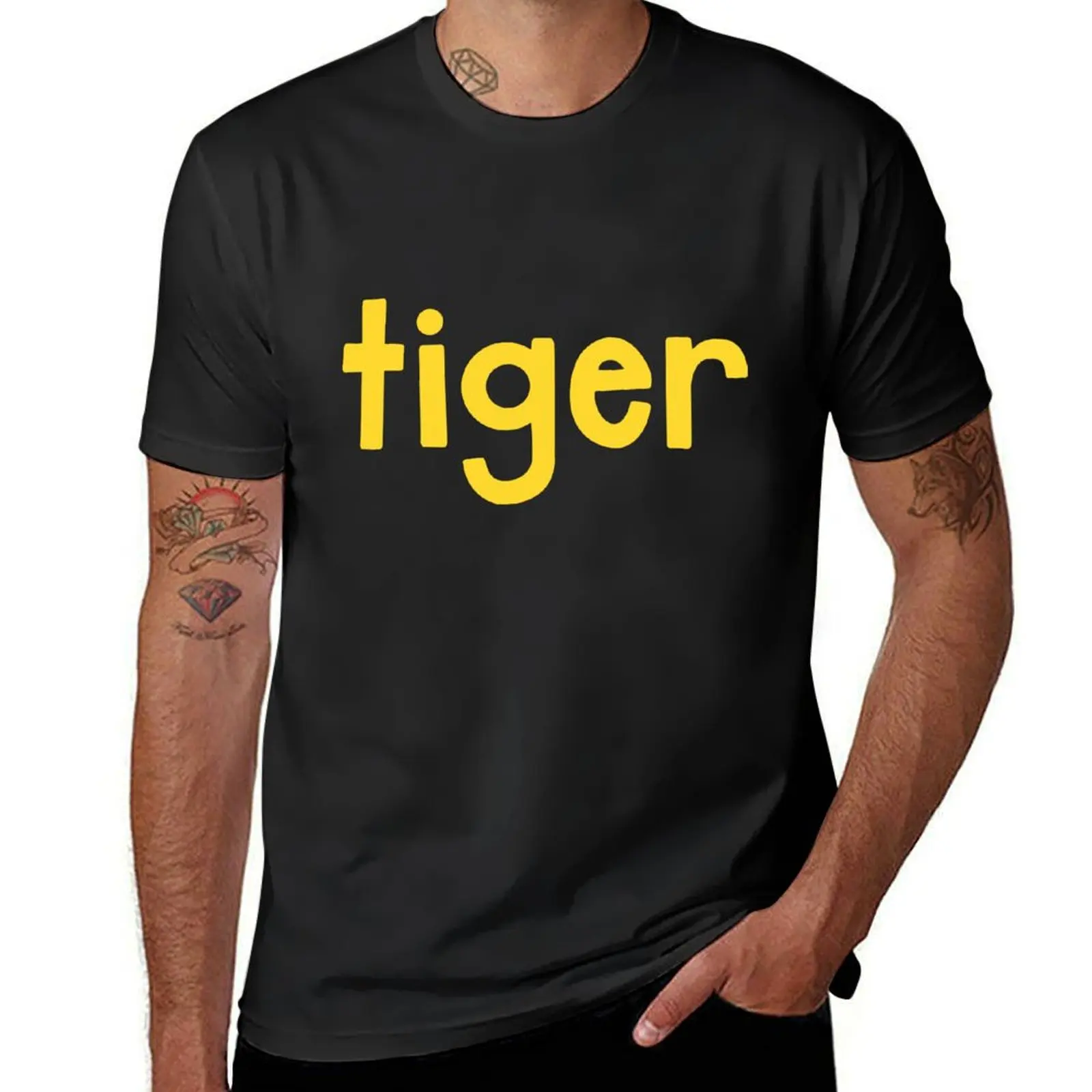 Tiger Black T-Shirt tshirts personalised hippie clothes vintage clothes men t shirts high quality
Tiger Black T-Shirt tshirts personalised hippie clothes vintage clothes men t shirts high quality