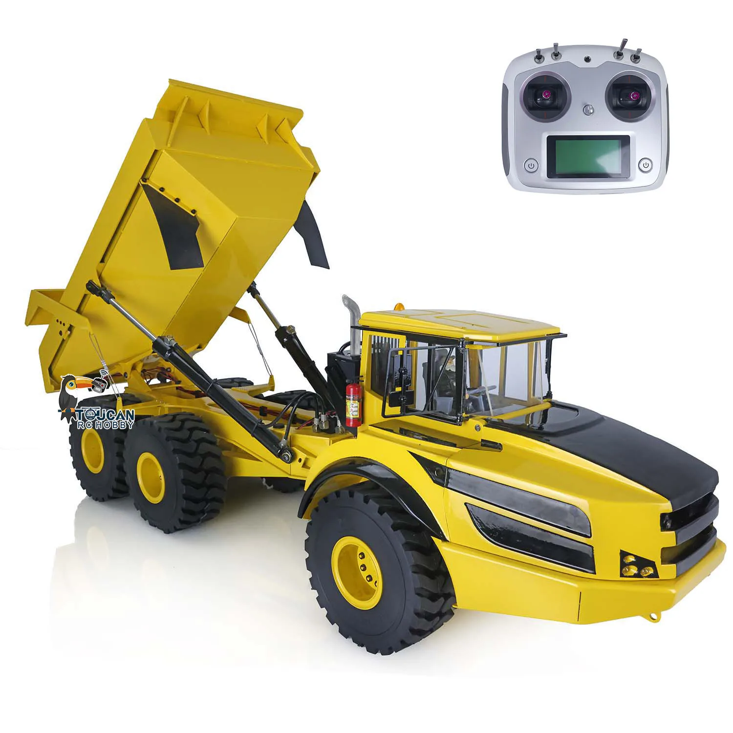XDRC 1/14 A40G RC Hydraulic Articulated Truck Metal Dumper Car Model With Lights Sounds Set Toy for Boys Gift TH18405
XDRC 1/14 A40G RC Hydraulic Articulated Truck Metal Dumper Car Model With Lights Sounds Set Toy for Boys Gift TH18405