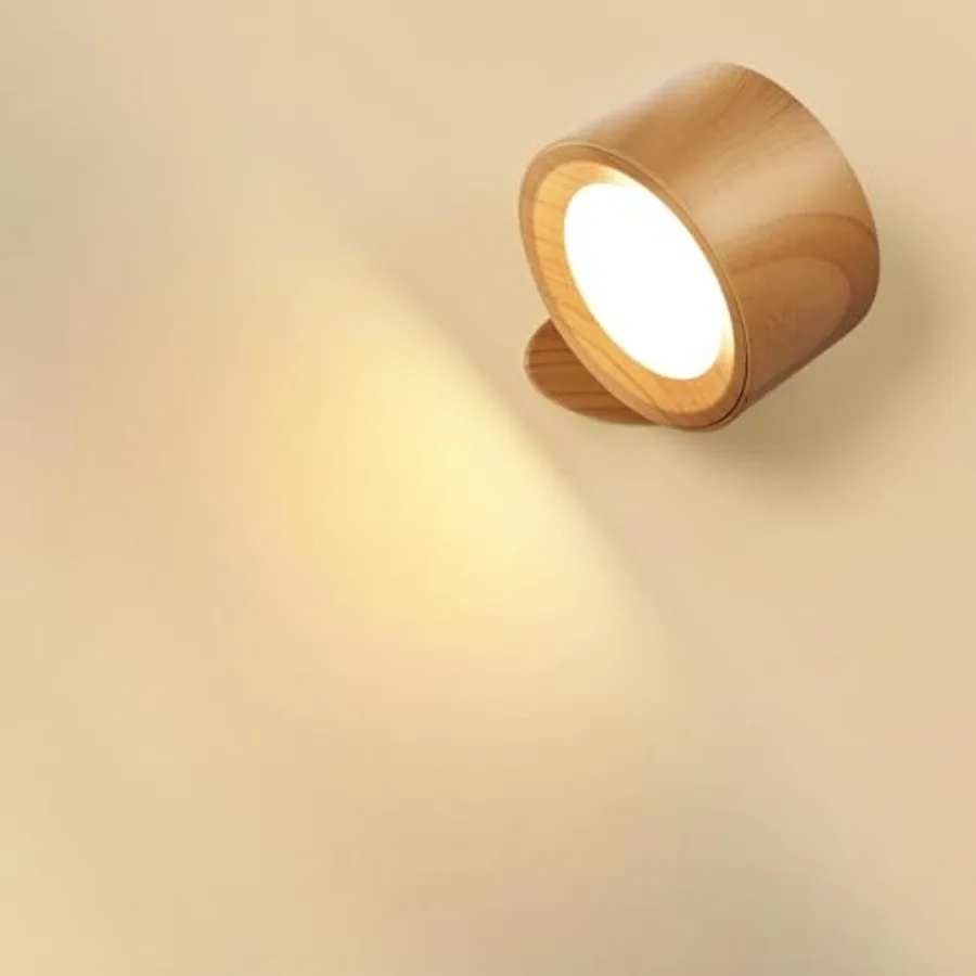 Wall Mounted Lamp LED Wall Lights with Rechargeable Battery Operated, 3 Color Temperatures and 3 Brightness Levels 360°Rotate M
Wall Mounted Lamp LED Wall Lights with Rechargeable Battery Operated, 3 Color Temperatures and 3 Brightness Levels 360°Rotate M