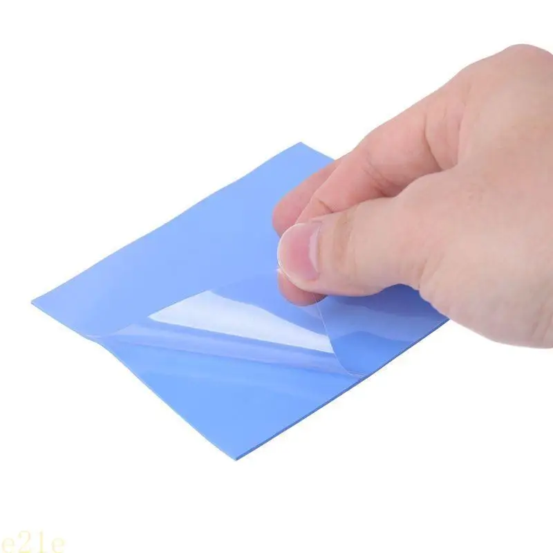 E21E CPU Thermal Pad, 100x100x1mm CPU Chip Heatsink Cooling Thermal Conductive Silicone Pad for Laptop Heatsink/CPU/GPU/SSD
E21E CPU Thermal Pad, 100x100x1mm CPU Chip Heatsink Cooling Thermal Conductive Silicone Pad for Laptop Heatsink/CPU/GPU/SSD