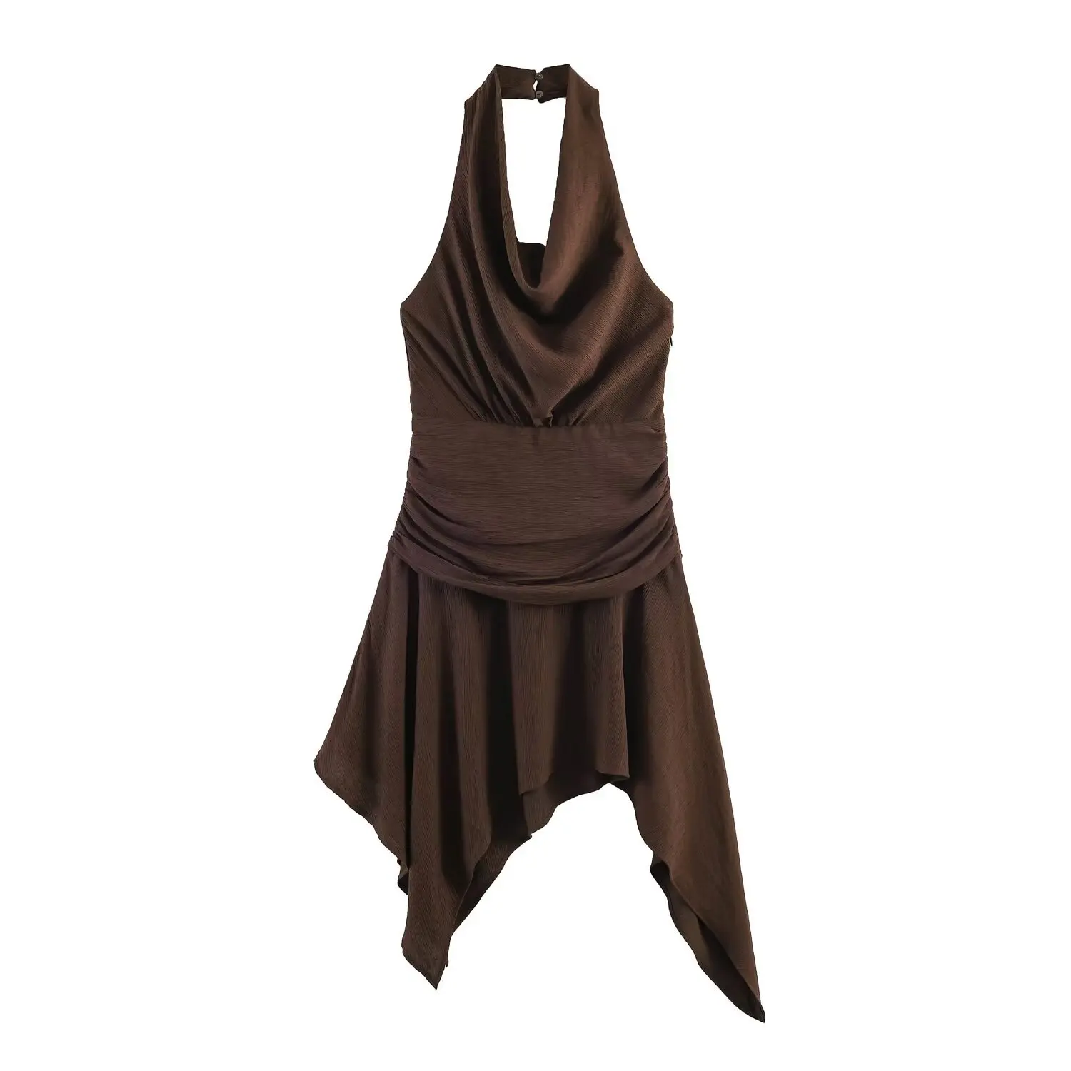 Withered 2026 Neck Hanging Collar Backless Top Irregular Dress For Women Clothes Dress Elegant Party Dresses Vestidos
Withered 2026 Neck Hanging Collar Backless Top Irregular Dress For Women Clothes Dress Elegant Party Dresses Vestidos