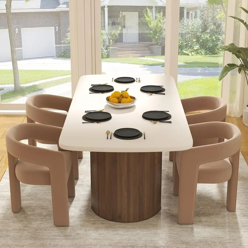 Set of 4 Velvet Upholstered Dining Chairs with Arms, Khaki, Suitable for Living Room, Kitchen, and Dining Area
Set of 4 Velvet Upholstered Dining Chairs with Arms, Khaki, Suitable for Living Room, Kitchen, and Dining Area