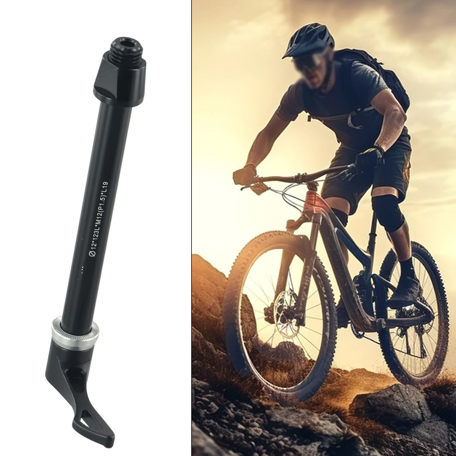 Practical Useful Brand New Hot Sale Newest Bike Thru Axle Quick Release Thru Axle Black 65g Fittings Lightweight
Practical Useful Brand New Hot Sale Newest Bike Thru Axle Quick Release Thru Axle Black 65g Fittings Lightweight
