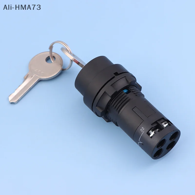 Rotary Power Button Lock Switch 22MM Power Conversion Switch 10A ON OFF Key Knob Switch 1NO1NC 2/3 Position Self Locking Select
Rotary Power Button Lock Switch 22MM Power Conversion Switch 10A ON OFF Key Knob Switch 1NO1NC 2/3 Position Self Locking Select