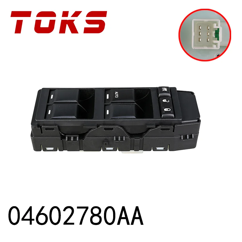 NEW 04602780AA Power Window Control Switch For Dodge Charger Chrysler 300 Jeep Patriot Compass 2.2 11-2014 4602780AB auto parts
NEW 04602780AA Power Window Control Switch For Dodge Charger Chrysler 300 Jeep Patriot Compass 2.2 11-2014 4602780AB auto parts
