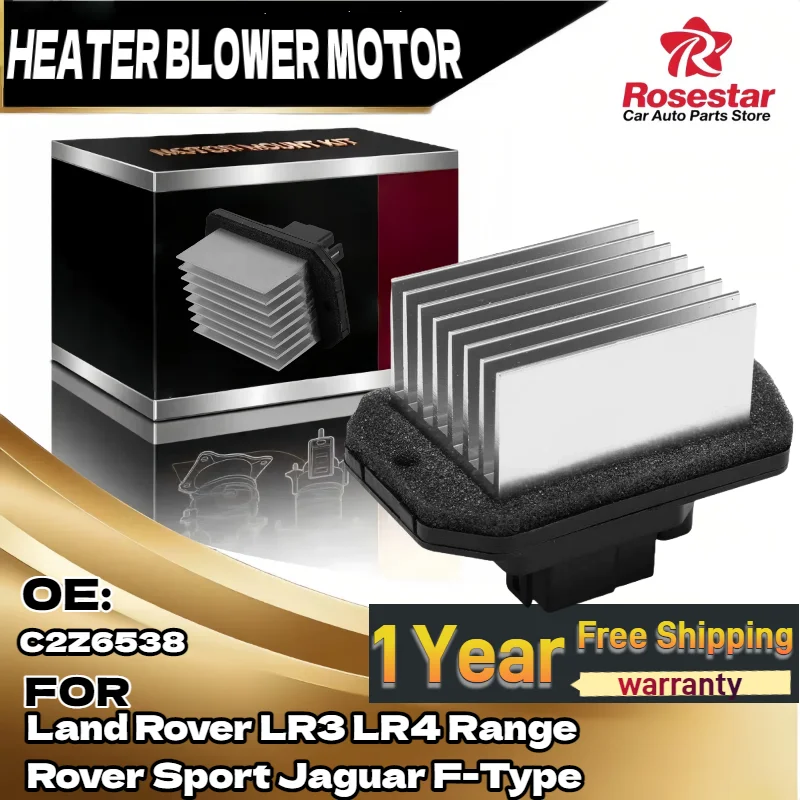 Auto Blower Motor Resistor for Land Rover LR3 LR4 Range Rover Sport for Jaguar F-Type XF LR031677 4P1642 JA1764 C2P8269 C2Z6538
Auto Blower Motor Resistor for Land Rover LR3 LR4 Range Rover Sport for Jaguar F-Type XF LR031677 4P1642 JA1764 C2P8269 C2Z6538