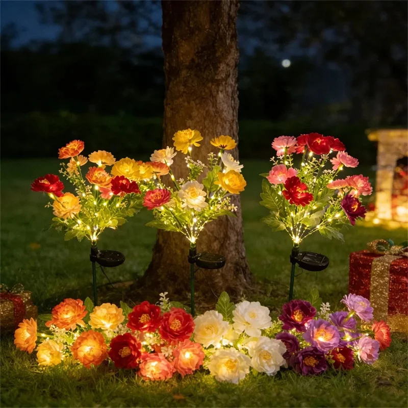 Solar Simulation Snow Lotus Ground Lamps Flower Lights Outdoor Garden Wedding House Camping Decoration
Solar Simulation Snow Lotus Ground Lamps Flower Lights Outdoor Garden Wedding House Camping Decoration