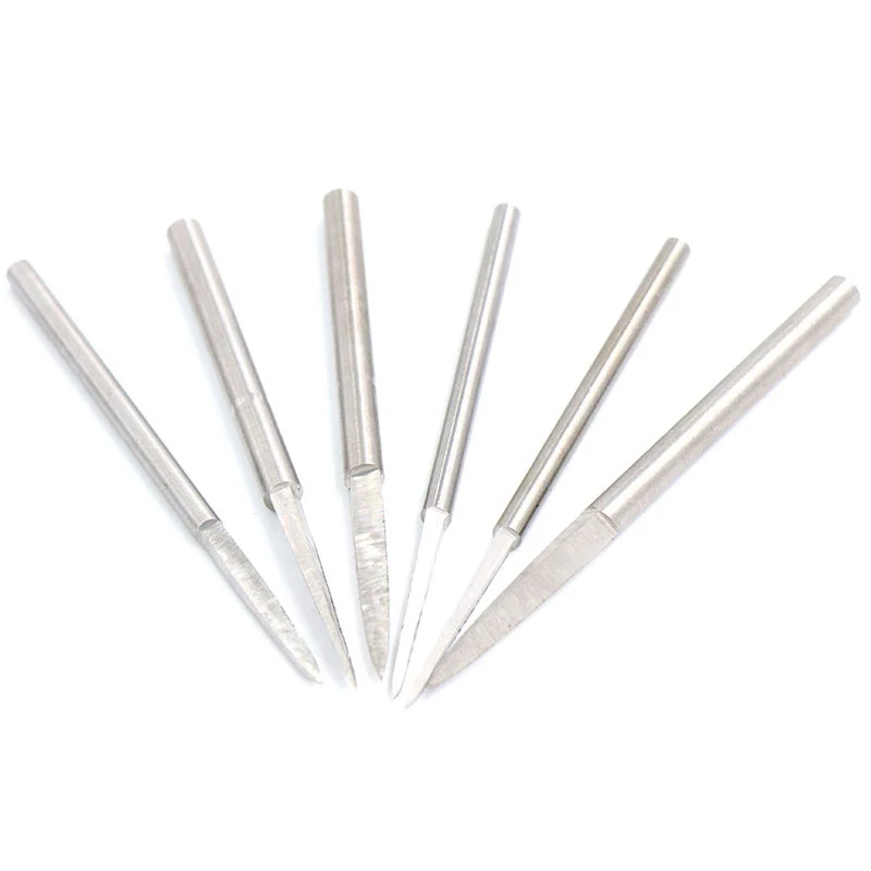 2.35/3mm Sword Shaped Two Blade Nuclear Carving Wood Carving Woodworking Electric Carving Tool Dental Electric Sharpening Head
2.35/3mm Sword Shaped Two Blade Nuclear Carving Wood Carving Woodworking Electric Carving Tool Dental Electric Sharpening Head