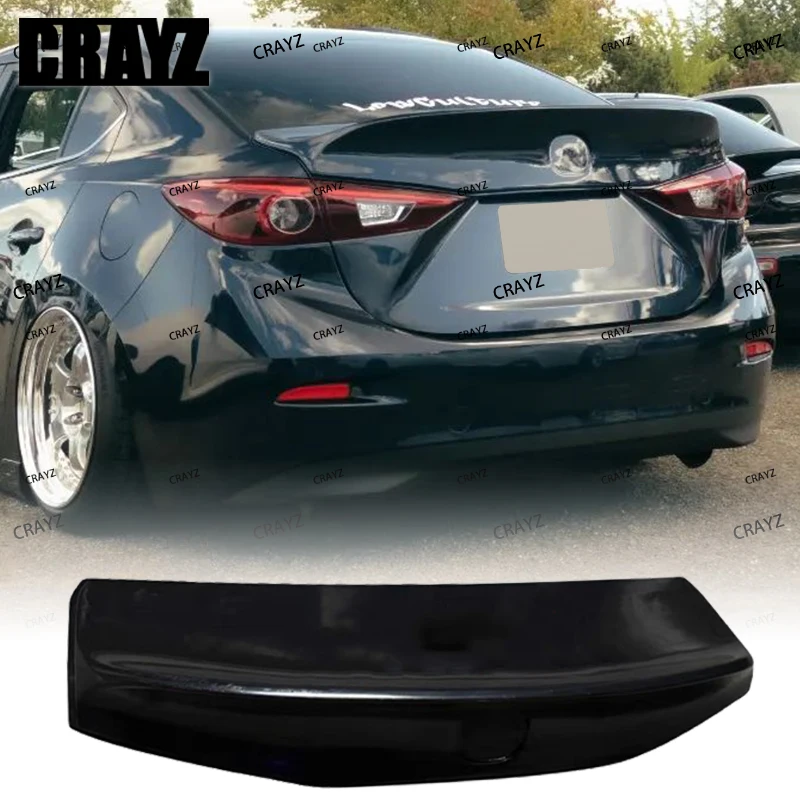 High Quality Carbon Fiber GF GT Style Rear Wing Spoiler Car Accessories For Mazda 3 Axela Sedan 4Doors 2014 15 16 17 18 2019
High Quality Carbon Fiber GF GT Style Rear Wing Spoiler Car Accessories For Mazda 3 Axela Sedan 4Doors 2014 15 16 17 18 2019