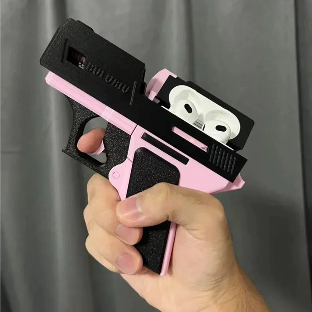 Earphone Case for Airpods 4 Creative Customized Pistol Model Earpbuds Protective Case for Airpods Pro 2 3D Printers Accessories
Earphone Case for Airpods 4 Creative Customized Pistol Model Earpbuds Protective Case for Airpods Pro 2 3D Printers Accessories