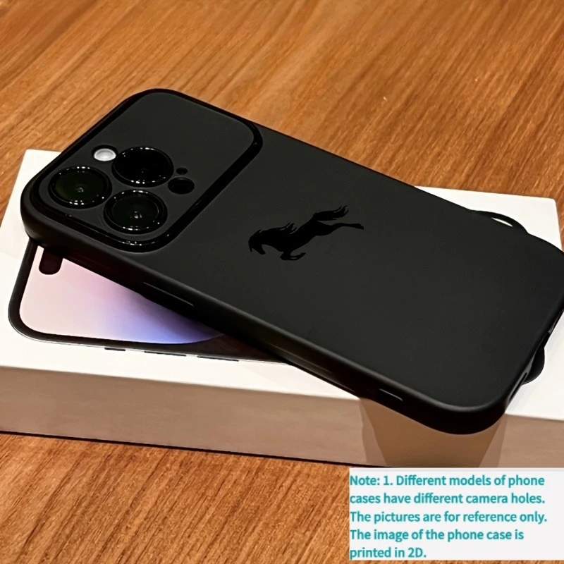 Personalized Prancing Horse Pattern Phone Case Suitable for Iphone 17/17 Pro/16/15 Pro/14/13 Artistic Design Anti-Fall
Personalized Prancing Horse Pattern Phone Case Suitable for Iphone 17/17 Pro/16/15 Pro/14/13 Artistic Design Anti-Fall