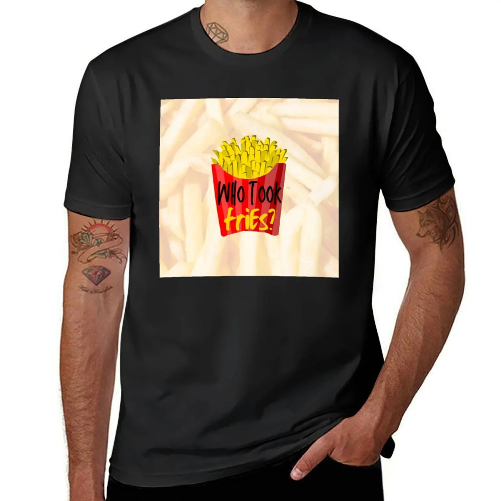 Who took fries T-Shirt plus size tops anime cute tops mens graphic t-shirts big and tall
Who took fries T-Shirt plus size tops anime cute tops mens graphic t-shirts big and tall