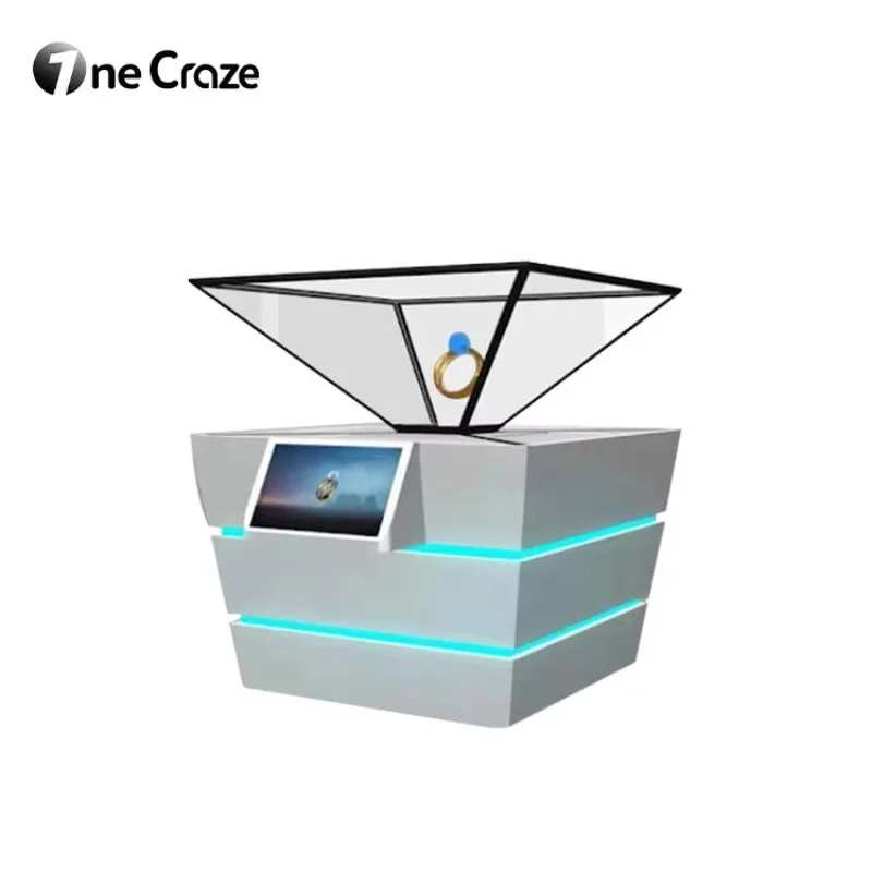 Factory Price 3D Pyramid Video Graphics Logo Images LCD Display Cabinet Holographic Projector Hologram for Showroom
Factory Price 3D Pyramid Video Graphics Logo Images LCD Display Cabinet Holographic Projector Hologram for Showroom