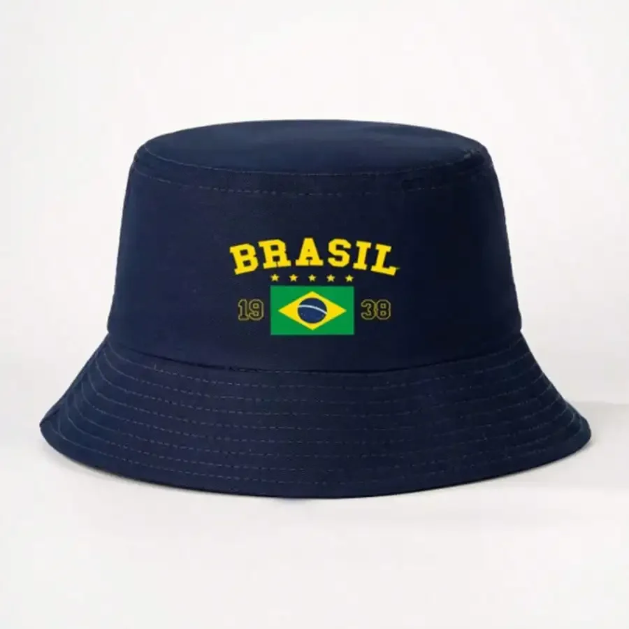 Bucket Hat Brazil Print Classic Style Adjustable Breathable Sunscreen Unisex Fan Gear World Cup Hat
Bucket Hat Brazil Print Classic Style Adjustable Breathable Sunscreen Unisex Fan Gear World Cup Hat