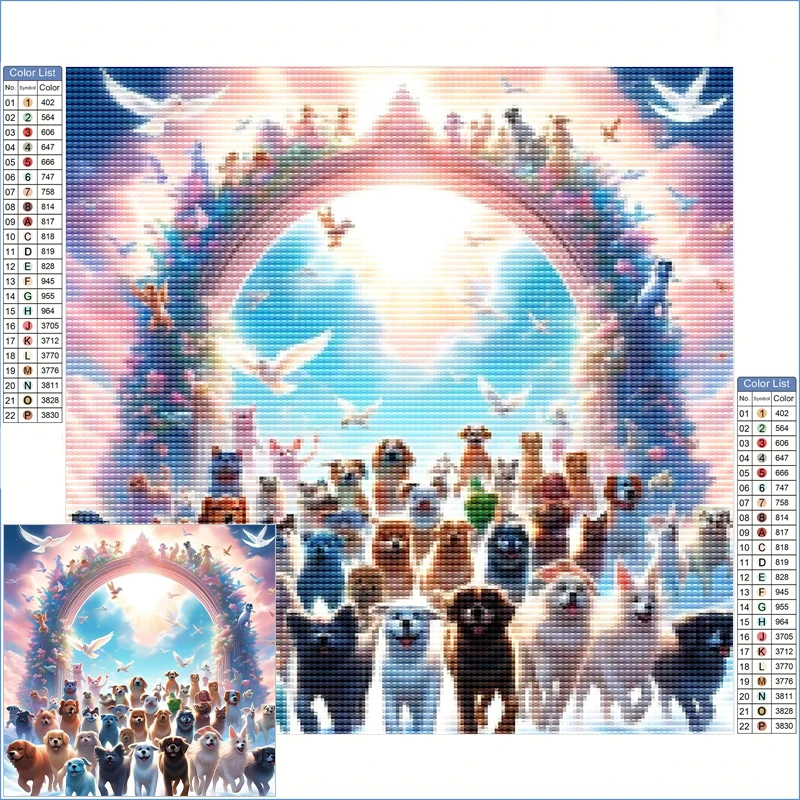 Алмазная картина, новые поступления, 2025 год, алмазные художественные аксессуары, собаки, кошки и другие животные на небесах, товары для рукоделия, подарки для взрослых
Алмазная картина, новые поступления, 2025 год, алмазные художественные аксессуары, собаки, кошки и другие животные на небесах, товары для рукоделия, подарки для взрослых