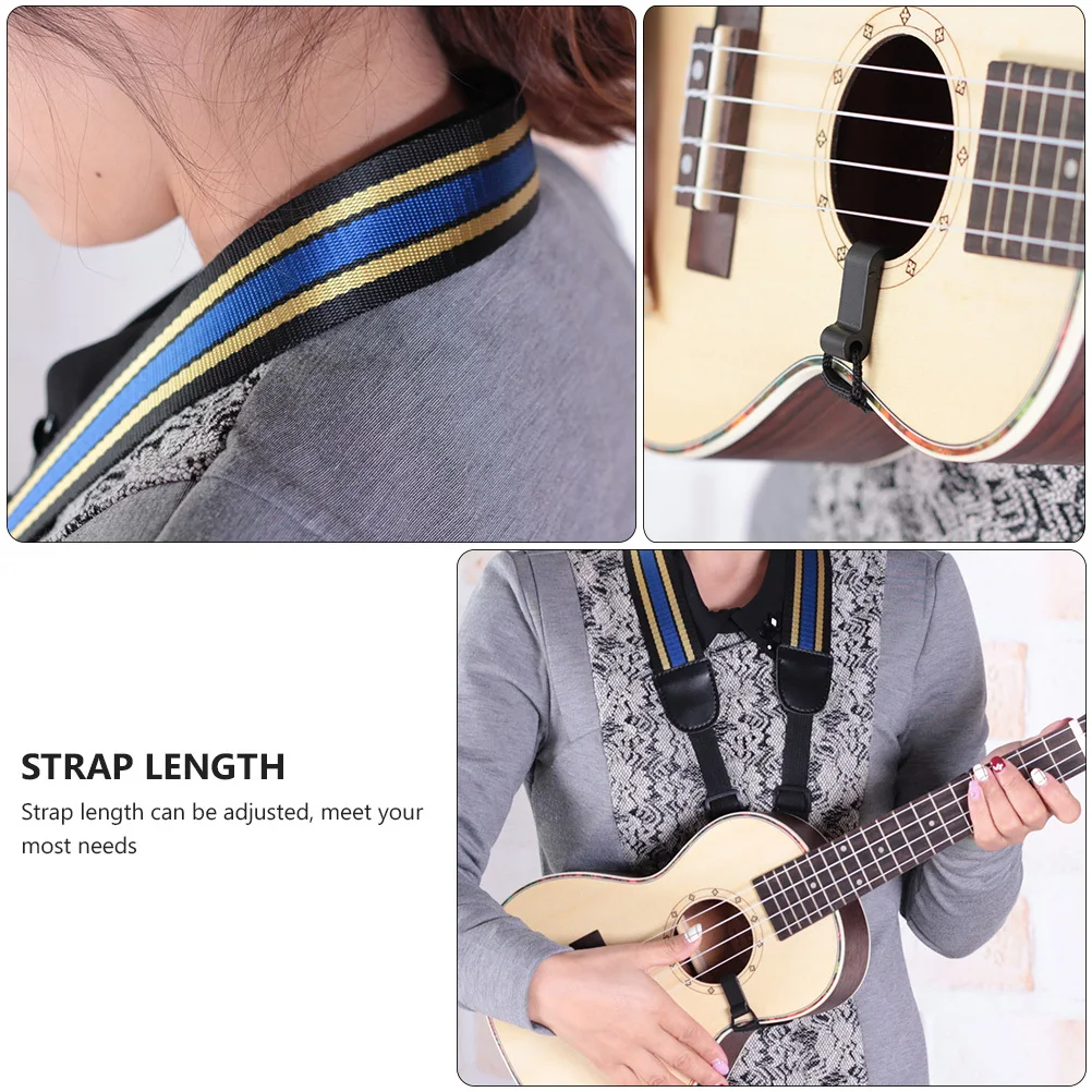 No Drill Adjustable Ukulele Strap Comfortable Stay-in-Place Design Nylon Material Durable Easy Clean Eye-Catching Gift
No Drill Adjustable Ukulele Strap Comfortable Stay-in-Place Design Nylon Material Durable Easy Clean Eye-Catching Gift
