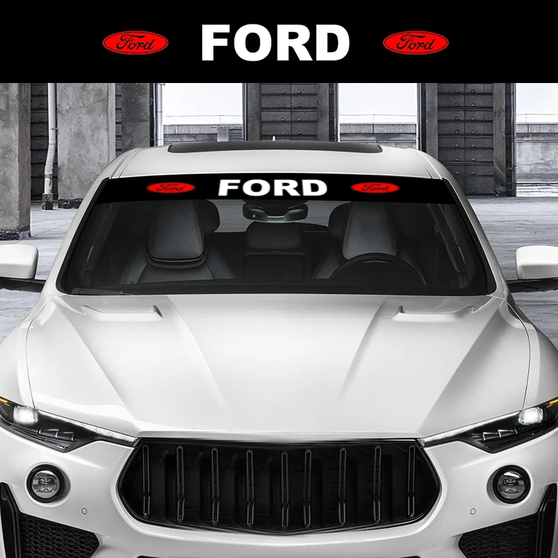 Car Windshield Sticker Auto Front Rear Windscreen Decor Decal Vinyl Cover For Ford Fiesta focus ESCORT EcoSport ranger fusion
Car Windshield Sticker Auto Front Rear Windscreen Decor Decal Vinyl Cover For Ford Fiesta focus ESCORT EcoSport ranger fusion
