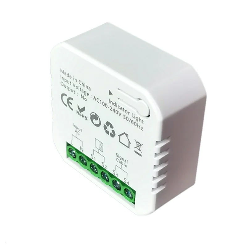 A56X Контроллер открывания гаражных ворот ПК Tuya Smart Zigbee с сенсорным управлением через приложение Поддержка работает с Alexa Google Home EU Plug 
A56X Контроллер открывания гаражных ворот ПК Tuya Smart Zigbee с сенсорным управлением через приложение Поддержка работает с Alexa Google Home EU Plug