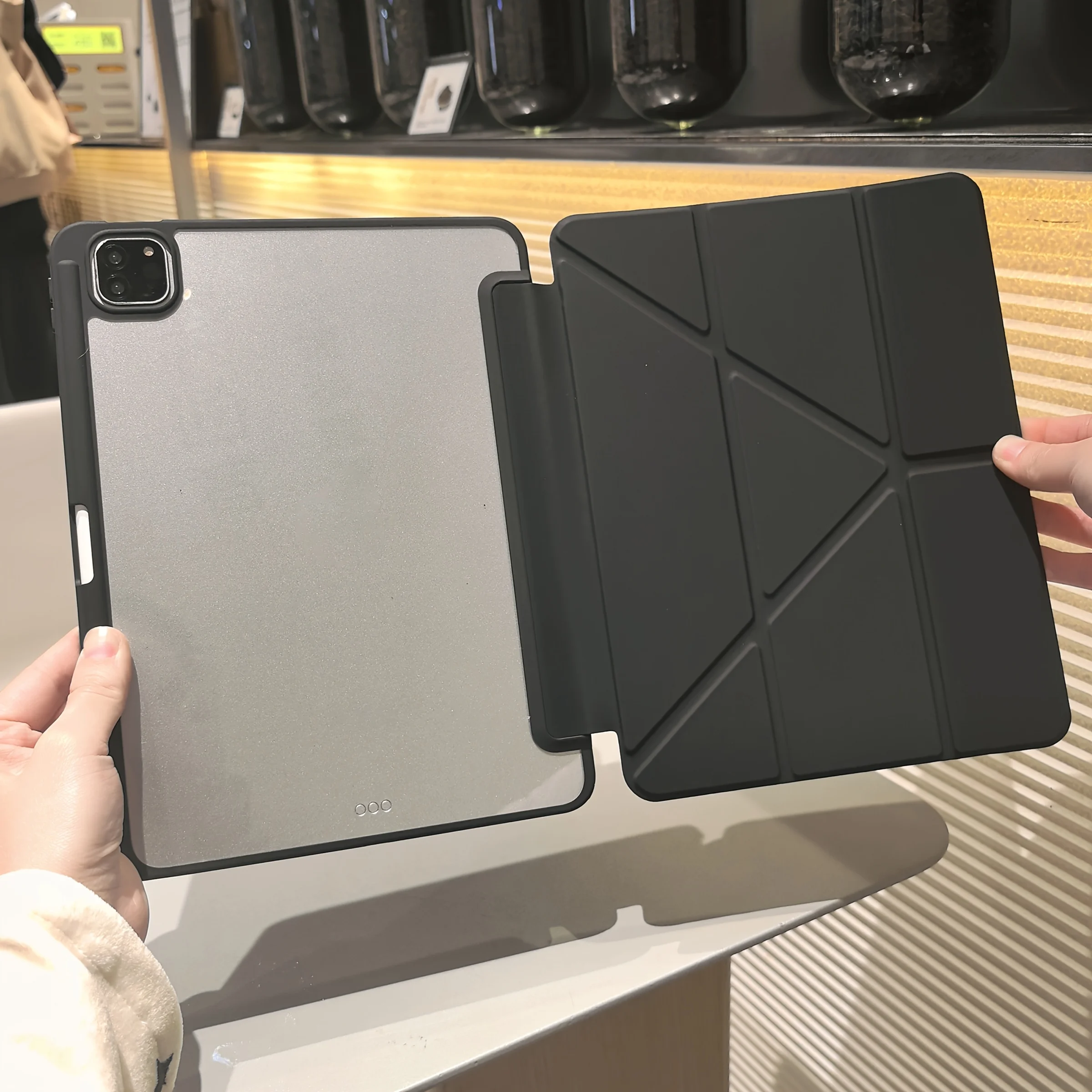 For iPad 10.2 Gen 9/8/7 Case iPad 11th 10th Gen Air 13 11 M3 M2 2025 2024 Pro 13 M4 Pro 11 12.9 5th 4th Air 5 4 Fold Cases Cover
For iPad 10.2 Gen 9/8/7 Case iPad 11th 10th Gen Air 13 11 M3 M2 2025 2024 Pro 13 M4 Pro 11 12.9 5th 4th Air 5 4 Fold Cases Cover