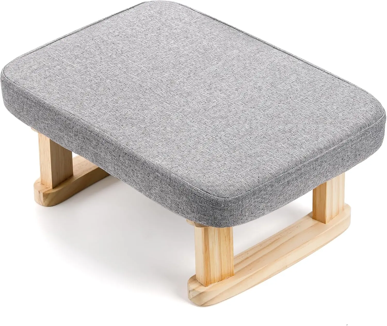 Small Footstool Ottoman, Rectangle Fabric Foot Stool Rest with Wooden Legs and Non-Slip Soft Padding, Modern Footstools
Small Footstool Ottoman, Rectangle Fabric Foot Stool Rest with Wooden Legs and Non-Slip Soft Padding, Modern Footstools