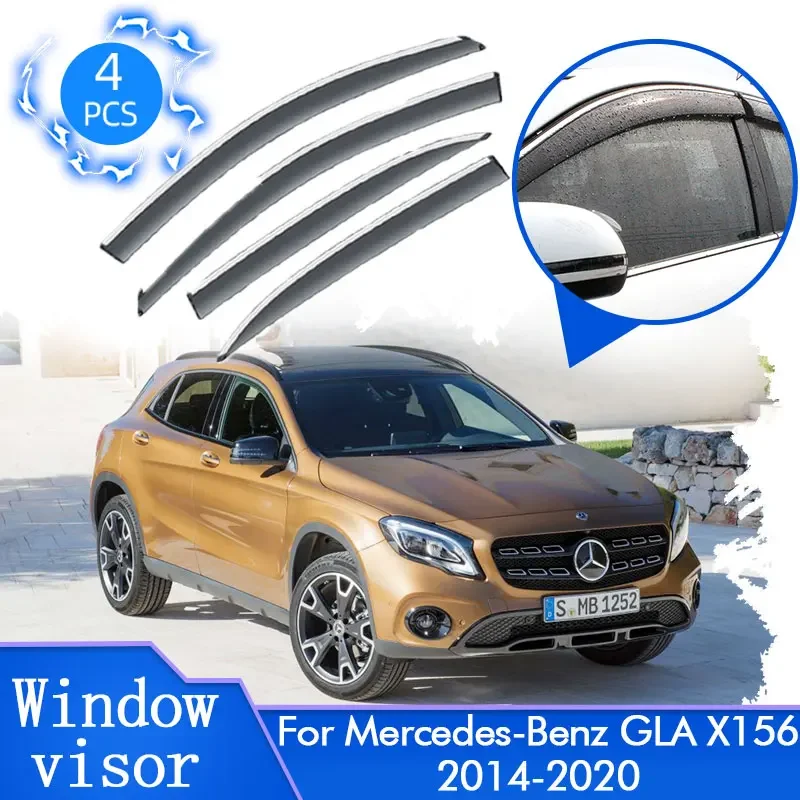 Для Mercedes-Benz GLA X156 200 180 220 2014 ~ 2020 дефлектор, тент, защита от солнца, дождя, козырек для окна, аксессуары
Для Mercedes-Benz GLA X156 200 180 220 2014 ~ 2020 дефлектор, тент, защита от солнца, дождя, козырек для окна, аксессуары