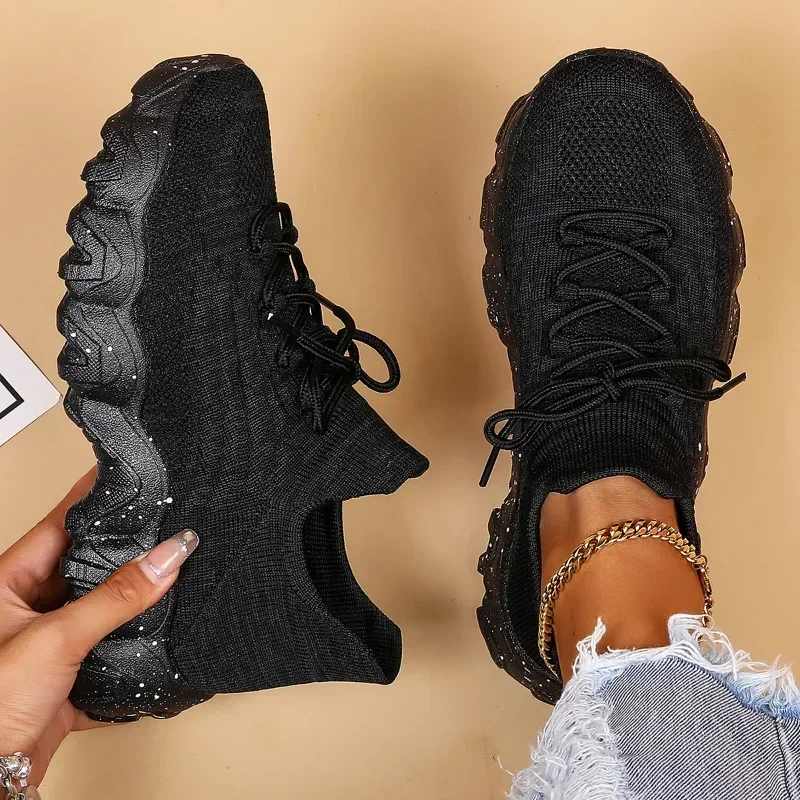Women Comfortable Soft Sole Sneakers Breathable Knitting Flats Woman Lightweight Slip-on Loafers Non-Slip Running Sports Shoes
Women Comfortable Soft Sole Sneakers Breathable Knitting Flats Woman Lightweight Slip-on Loafers Non-Slip Running Sports Shoes