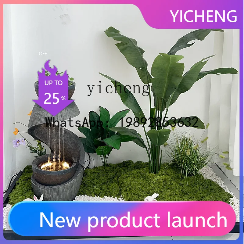 X1 simulated plant ornament circulating water system landscaping indoor hotel clubhouse green plant water ornament
X1 simulated plant ornament circulating water system landscaping indoor hotel clubhouse green plant water ornament