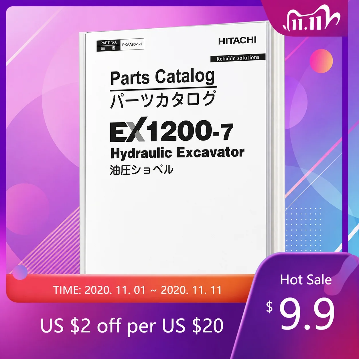 AutoCD Hitachi Mining Excavator EX 2021 10.9GB PDF Parts Catalog, Technical Manual, Workshop Manual, Circuit Diagram DVD
AutoCD Hitachi Mining Excavator EX 2021 10.9GB PDF Parts Catalog, Technical Manual, Workshop Manual, Circuit Diagram DVD