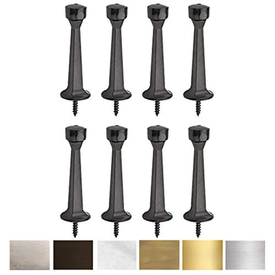 Liberty Premium Doorstop Metal Solid Rigid Door Stop Brushed 3" -, 2
Liberty Premium Doorstop Metal Solid Rigid Door Stop Brushed 3" -, 2