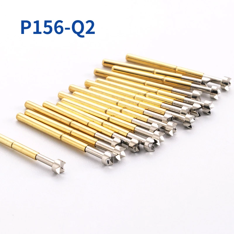 100PCS/pack P156-Q2 Four-tooth Plum Blossom Spring Test Pin 2.36mm Outer Diameter 33.35mm Length ICT Probe
100PCS/pack P156-Q2 Four-tooth Plum Blossom Spring Test Pin 2.36mm Outer Diameter 33.35mm Length ICT Probe