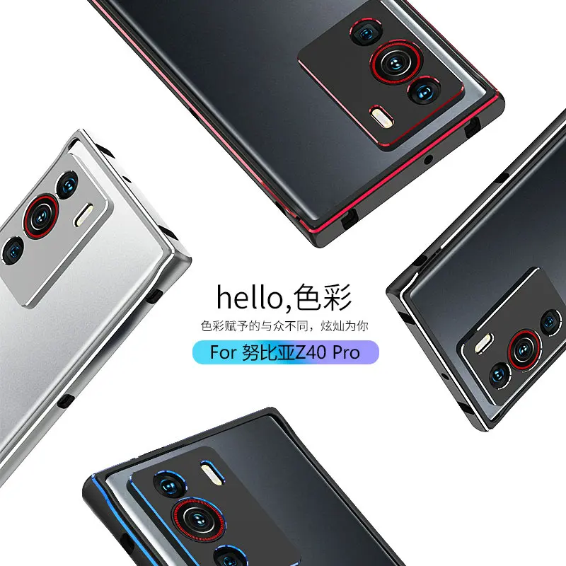 Nubia Z40 Pro роскошный красочный алюминиевый бампер металлическая рамка для ZTE nubia Z40 Pro 6,67 дюймов 2022 крышка объектива камеры защитный чехол
Nubia Z40 Pro роскошный красочный алюминиевый бампер металлическая рамка для ZTE nubia Z40 Pro 6,67 дюймов 2022 крышка объектива камеры защитный чехол