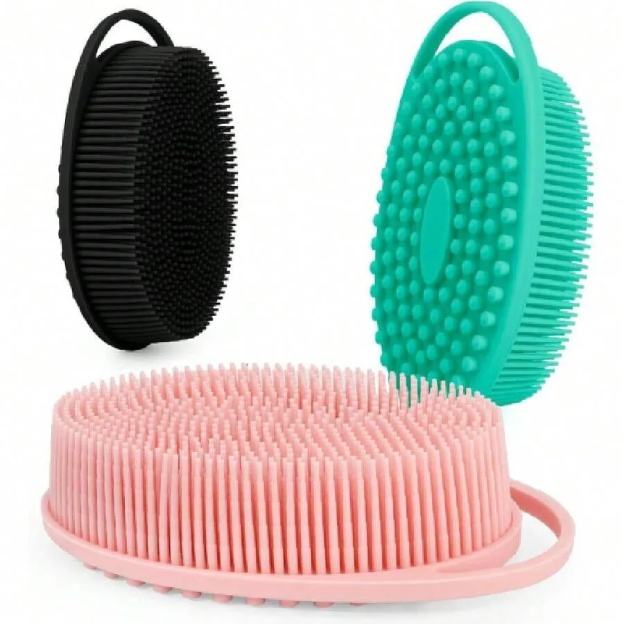 【New style】Soft Silicone Bodcrubber 3 PCS Silicone Bodhower, Silicone Loofah 2 In 4 Bath And Shampoo Brush, Bodcrubber Shower C
【New style】Soft Silicone Bodcrubber 3 PCS Silicone Bodhower, Silicone Loofah 2 In 4 Bath And Shampoo Brush, Bodcrubber Shower C