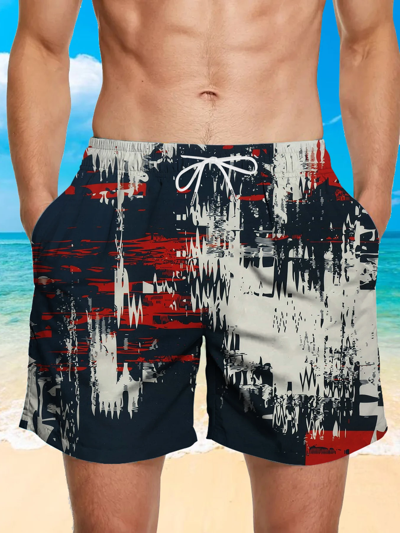 Graphic Digital Printed Men Shorts All Over Print Polyester Quick Dry Beach Pants
Graphic Digital Printed Men Shorts All Over Print Polyester Quick Dry Beach Pants