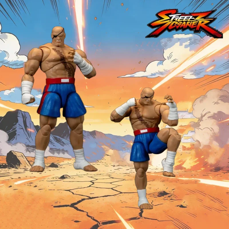 【In Stock】Jada Toys Street Fighter 2 Street Fighter Sagat 1/12 Doll Ornament Action Figure Doll Anime Model Toy Collection Gift
【In Stock】Jada Toys Street Fighter 2 Street Fighter Sagat 1/12 Doll Ornament Action Figure Doll Anime Model Toy Collection Gift