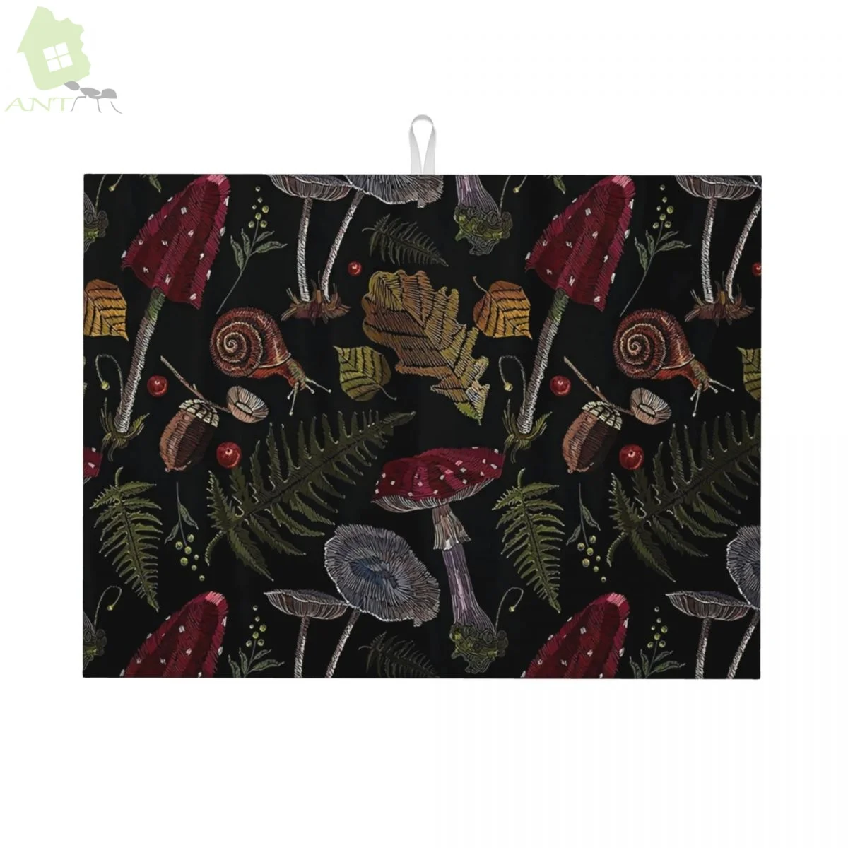 Dish Drying Mat for Kitchen Counter, Mushroom Dish Mat Microfiber Drying Pad Dish Drainer Mats 18x24 Inch
Dish Drying Mat for Kitchen Counter, Mushroom Dish Mat Microfiber Drying Pad Dish Drainer Mats 18x24 Inch