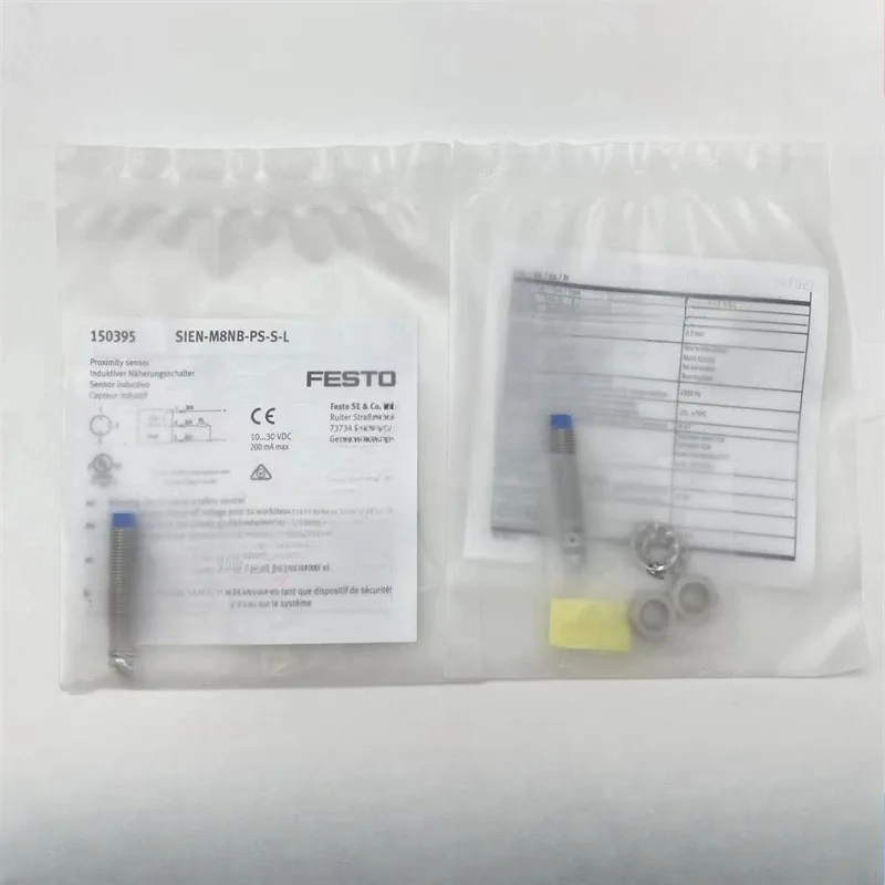 Parts for FESTO Sensor Proximity Switch SIEN-M8NB PS K/S L 150394 150395
Parts for FESTO Sensor Proximity Switch SIEN-M8NB PS K/S L 150394 150395