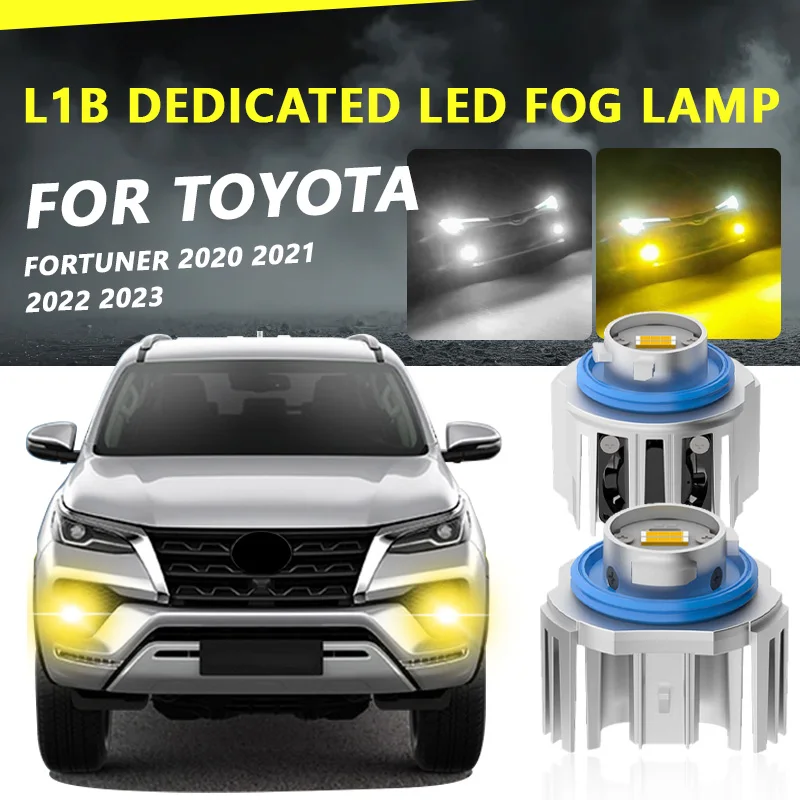 FOR TOYOTA FORTUNER 2020 2021 2022 2023 New LED Car Fog Lamps L1B monochrome/Dual Color Yellow White Car Led Fog Lights
FOR TOYOTA FORTUNER 2020 2021 2022 2023 New LED Car Fog Lamps L1B monochrome/Dual Color Yellow White Car Led Fog Lights