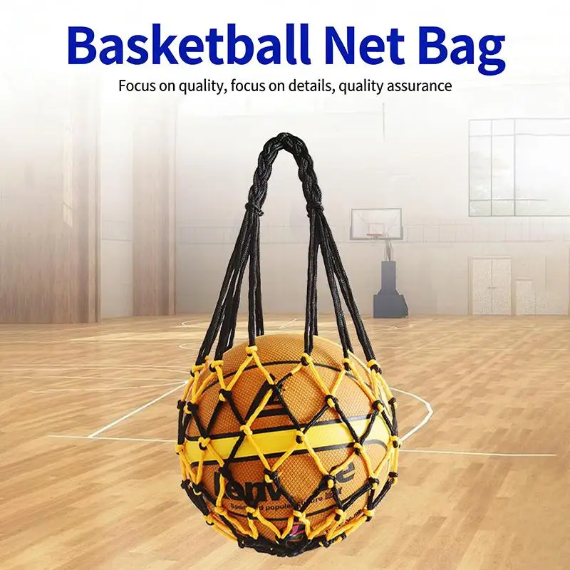 Wholesale Football Net Bag Nylon Bold Storage Single Ball Carry Portable Equipment Outdoor Sports Soccer Basketball Volleyball
Wholesale Football Net Bag Nylon Bold Storage Single Ball Carry Portable Equipment Outdoor Sports Soccer Basketball Volleyball
