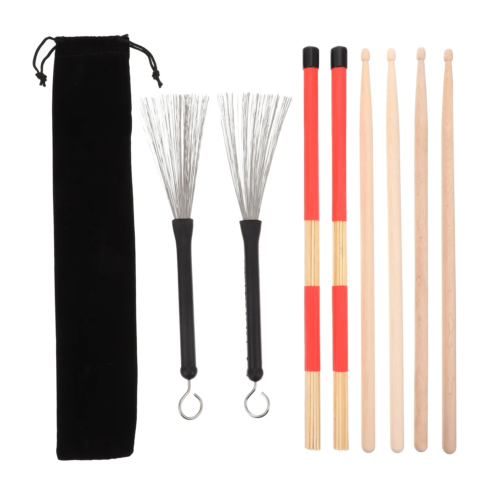 Music Drum Stick Set Child Drumsticks Lacquered Steel Wire Percussion Accessories
Music Drum Stick Set Child Drumsticks Lacquered Steel Wire Percussion Accessories