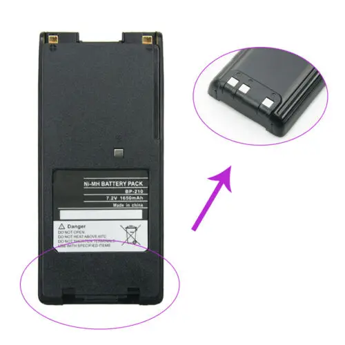 2pcs NEW BP-210 BP-210N BP-210 1650mAh NI-MH Compatible Battery for Radio Walkie Talkie ICOM IC-V8 IC-V82 IC-A24
2pcs NEW BP-210 BP-210N BP-210 1650mAh NI-MH Compatible Battery for Radio Walkie Talkie ICOM IC-V8 IC-V82 IC-A24