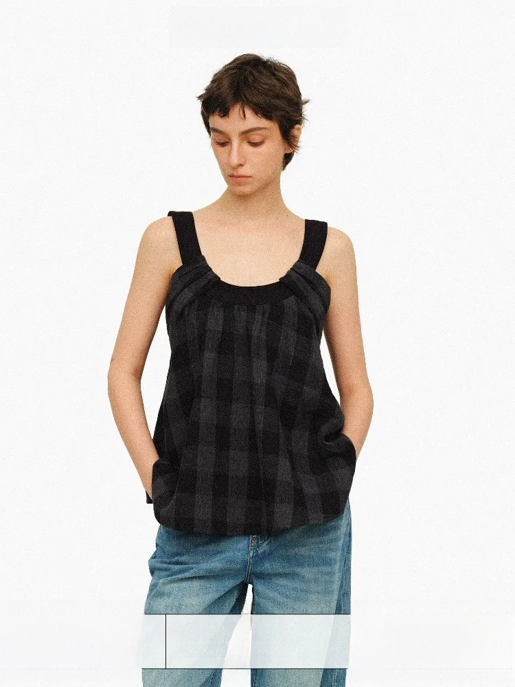 Age of Ascent Retro Classic Color Block Plaid Cotton Padded Crop Top Women's Summer Casual Wear U-Neck Sleeveless Vest
Age of Ascent Retro Classic Color Block Plaid Cotton Padded Crop Top Women's Summer Casual Wear U-Neck Sleeveless Vest