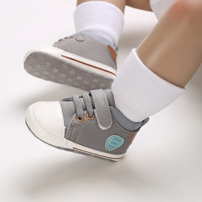 Fashionable Spring And Autumn Sports Shoes For Men Infants And Young Children 0-18M Newborn Soft Sole Anti Slip Casual Sports
Fashionable Spring And Autumn Sports Shoes For Men Infants And Young Children 0-18M Newborn Soft Sole Anti Slip Casual Sports