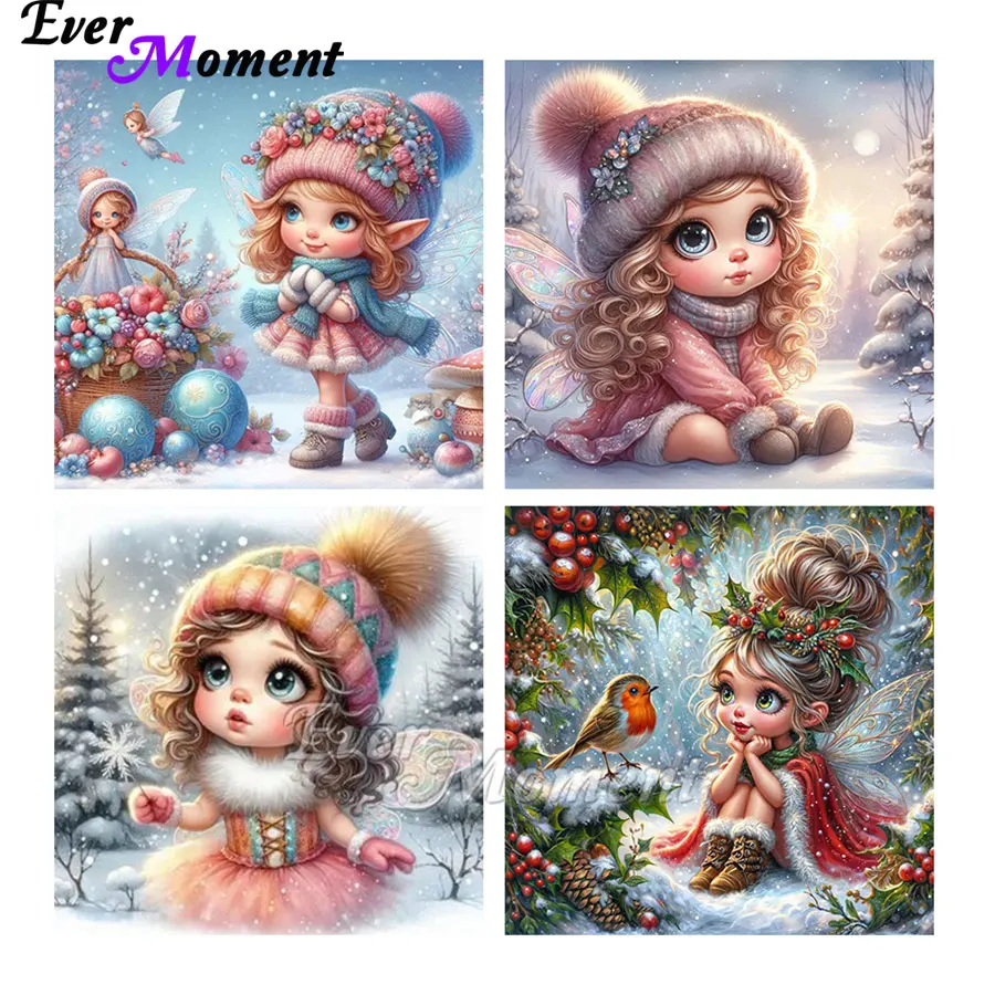 Ever Moment Diamond Painting Cute Fairy Girl Christmas Gift 5D Square Round Stones Embroidery Home Decoration ASF2815
Ever Moment Diamond Painting Cute Fairy Girl Christmas Gift 5D Square Round Stones Embroidery Home Decoration ASF2815
