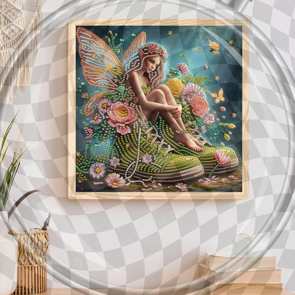 9pcs Fairy 5D DIY Special Shape Crystal Partial Diamond Painting Kit 30x30cm
9pcs Fairy 5D DIY Special Shape Crystal Partial Diamond Painting Kit 30x30cm