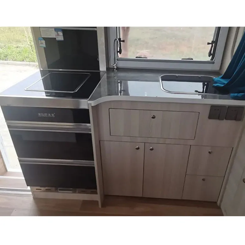 Camping Custom Waterproof Fireproof Aluminum Rvs Campers Kitchen Cabinet New Modern Accessories for Trailer
Camping Custom Waterproof Fireproof Aluminum Rvs Campers Kitchen Cabinet New Modern Accessories for Trailer