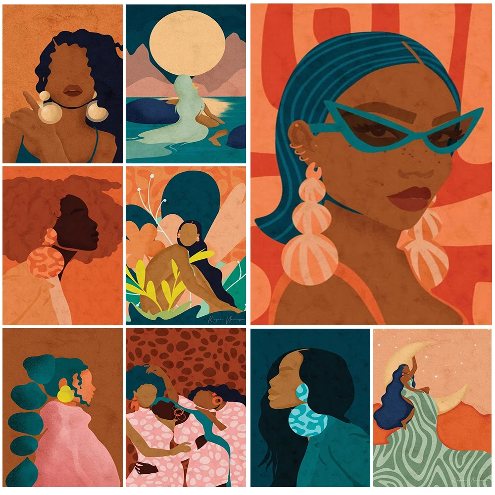 Minimalist Aquarius Moon Black Girl Posters Prints Wall Art Canvas Painting Home Decor Wall Pictures For Living Room Unframed
Minimalist Aquarius Moon Black Girl Posters Prints Wall Art Canvas Painting Home Decor Wall Pictures For Living Room Unframed